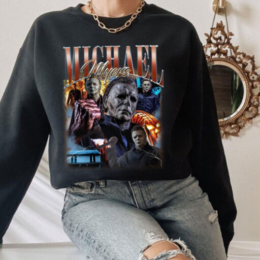 Limited Michael Myers Vintage Shirt, Michael Myers Homage T-shirt, Myers Thriller T-Shirt Friday the 13th Horror, Halloween Shirt