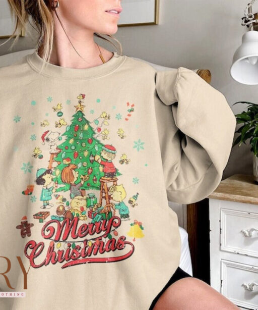 Merry Christmas Snoopy, Snoopy Christmas, Xmas and friends, Christmas Tree, disney christmas, Disney Trip Xmas Shirt, Snoopy Christmas Tree