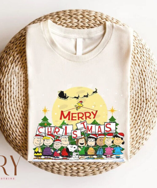 Merry Christmas Snoopy shirt, Christmas Disney shirt, vintage disney christmas tree, xmas snoopy shirt, snoopy and pumpkin, Peanuts Snoopy