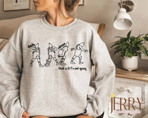 Merry Christmas Sweatshirt, That's It I'm Not Going Sweatshirt, Funny Christmas Sweater, Cute Christmas Sweatshirt, Christmas Gift For Her