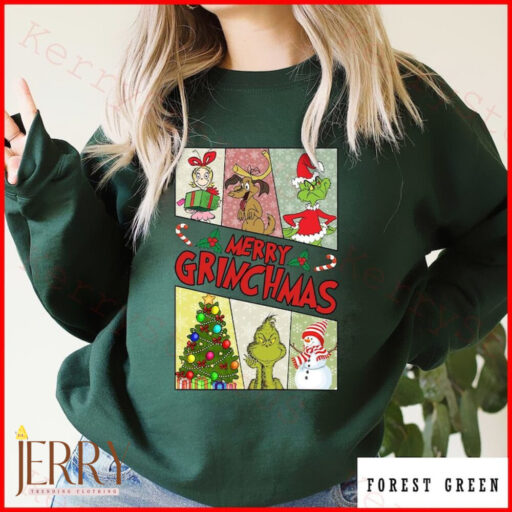 Merry Grinchmas Shirt, Grinch Santa Shirt, Christmas Grinch Gift, Funny Grinch Christmas, Merry Grinchmas Gift, Grinch Family Christmas Gift