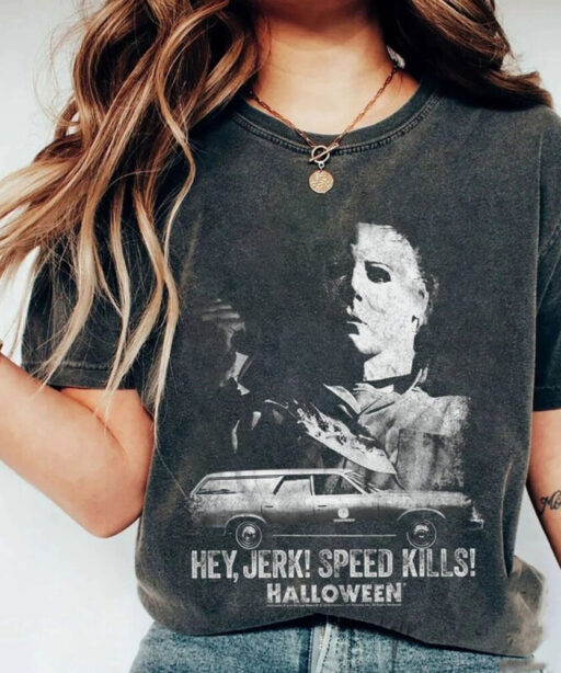 Michael Myers Horror shirt, Horror Movie, Michael Myers 90s, Horror Character, Vintage Halloween, 13th Of June, Myers Thriller shirt