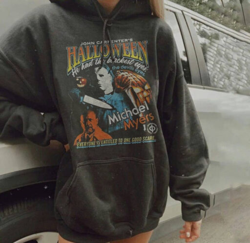 Micheal Myers Halloween shirt, Friday the 13th, Horror character sweatshirt, Vintage 90S Bootleg Shirt, Horror Movie, Vintage Halloween tee