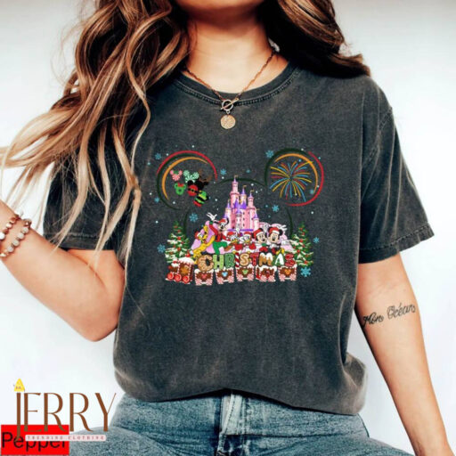 Mickey Ears Christmas Shirt, Magic Kingdom Christmas shirt, Disney Christmas Shirt, Santa Mickey Christmas Shirt, Santa Shirt, Xmax Shirt