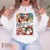 Mickey and Co Christmas T-shirt, Mickey and Friends Christmas Comfort Color Shirt, Disney Family Christmas, Disneyland Christmas Tee