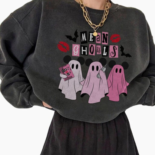 Mickey boo halloween shirt, Horror Fans Halloween, Mean Ghouls, Mickey Ghouls halloween shirt, Trick Or Treat,barbie mickey boo,disney ghoul
