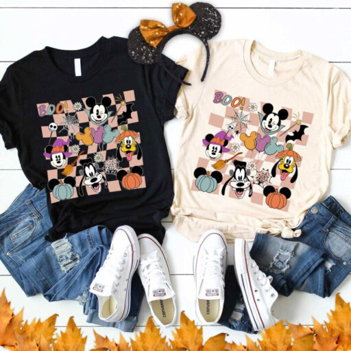 Mickey's Halloween Party Shirt, Disney Halloween Party Shirt, Disney Mickey And Friends Shirt, Boo Ghost Halloween Shirt, Halloween Shirt