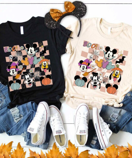 Mickey's Halloween Party Shirt, Disney Halloween Party Shirt, Disney Mickey And Friends Shirt, Boo Ghost Halloween Shirt, Halloween Shirt