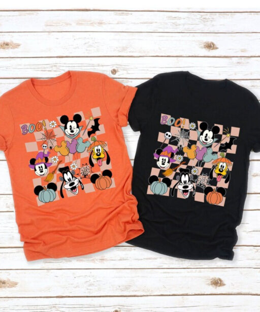 Mickey's Halloween Party Shirt, Disney Halloween Party Shirt, Disney Mickey And Friends Shirt, Boo Ghost Halloween Shirt, Halloween Shirt