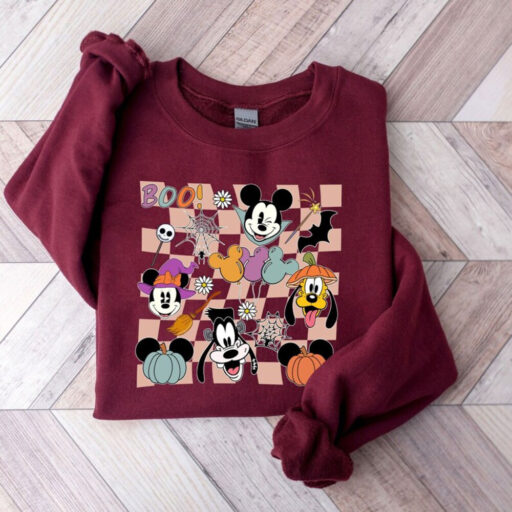 Mickey's Halloween Party Shirt, Disney Halloween Party Shirt, Disney Mickey And Friends Shirt, Boo Ghost Halloween Shirt, Halloween Shirt