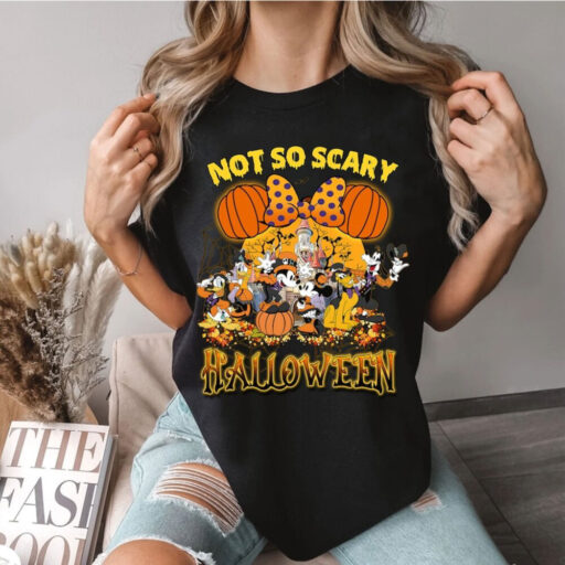 Mickey's Not So Scary Halloween Party 2023 Shirts, Halloween Mickey & Friends Shirt, Disney Halloween Shirt, Disney Halloween Skeleton Shirt