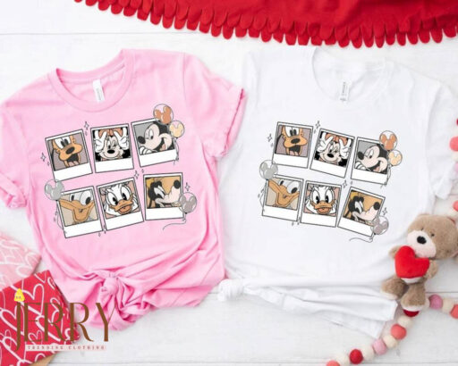 Minnie Mouse Retro, Retro Disney Character Shirts, Disney Family Shirts, Group Shirts, Daisy Duck Retro Family Shirts