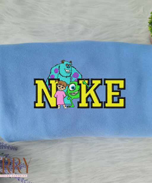 Monsters Disney Nike Embroidered Sweatshirt