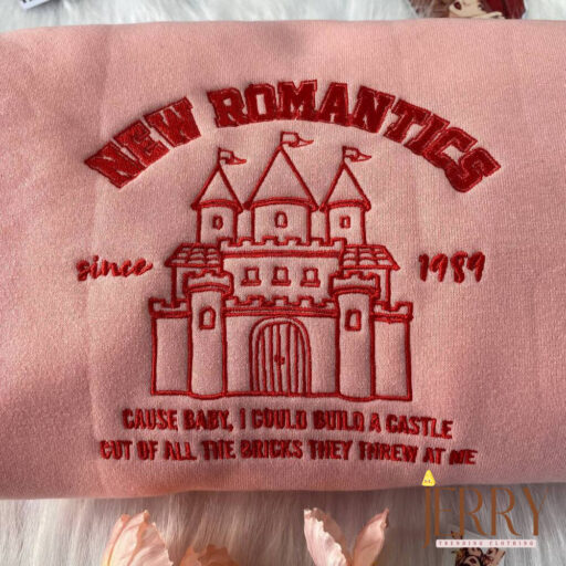 New Romantic 1989 Taylors Version Embroidered Sweatshirt