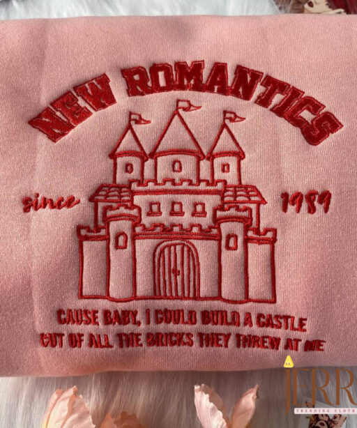 New Romantic 1989 Taylors Version Embroidered Sweatshirt