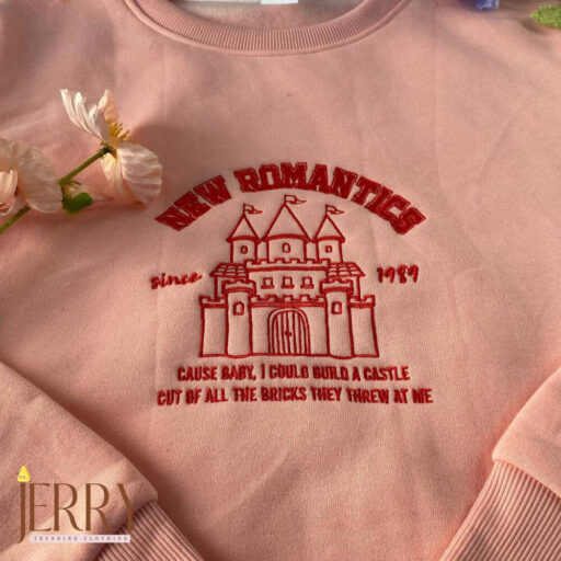 New Romantic 1989 Taylors Version Embroidered Sweatshirt