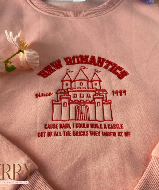 New Romantic 1989 Taylors Version Embroidered Sweatshirt