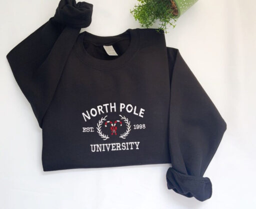 Northpole Christmas Sweatshirt, Christmas Sweatshirt, North Pole Hot Chocolate, Christmas Gifts, Holiday Sweatshirt,holiday sweatshirt