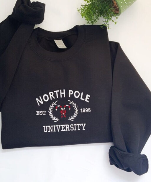 Northpole Christmas Sweatshirt, Christmas Sweatshirt, North Pole Hot Chocolate, Christmas Gifts, Holiday Sweatshirt,holiday sweatshirt