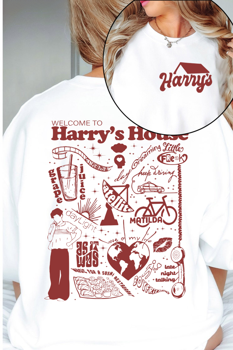 Harry Styles Merch Love On Tour Welcome To Harrys House 2023 Shirt