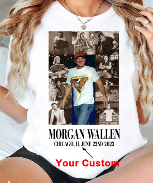 Personalized Morgan Wallen World Tour Shirt