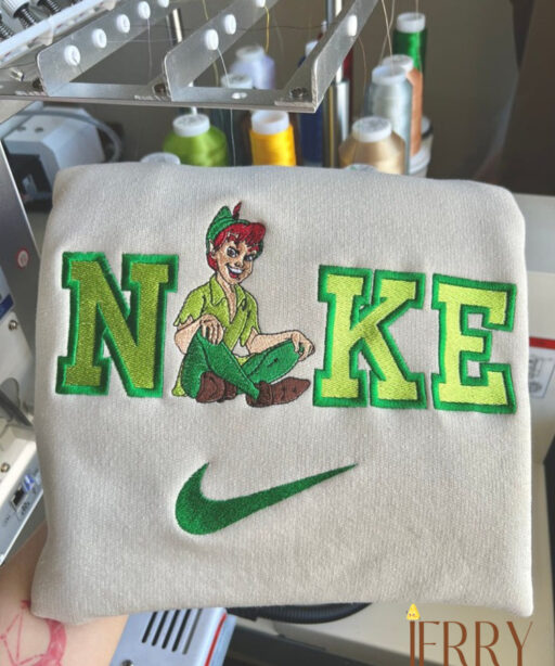 Peter Pan Disney Nike Embroidered Sweatshirt