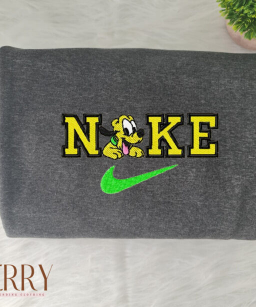 Pluto Disney Nike Embroidered Sweatshirt