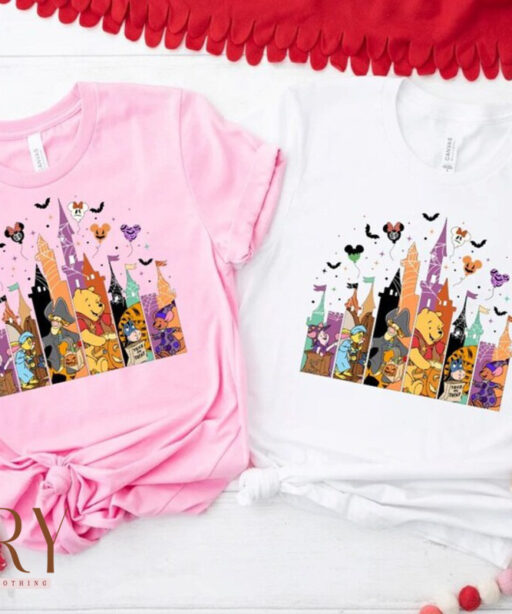 Pooh and Friends Halloween Shirt, Winnie The Pooh Shirt, Winnie The Pooh Toddler Shirt, Disneyworld Shirt, Disney Family Trip Shirt