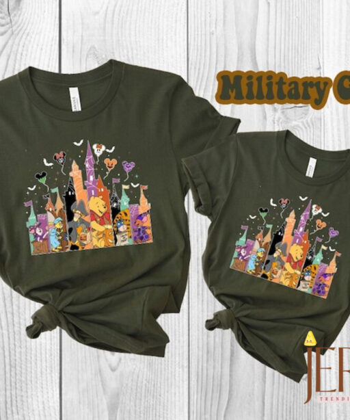 Pooh and Friends Halloween Shirt, Winnie The Pooh Shirt, Winnie The Pooh Toddler Shirt, Disneyworld Shirt, Disney Family Trip Shirt