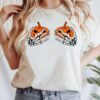 Pumpkin Boobies Shirt, Funny Halloween Shirt, Skeleton Hands Shirt,Halloween Party Shirt, Funny Skeleton Boob Shirt,Thanksgiving Boobies Tee