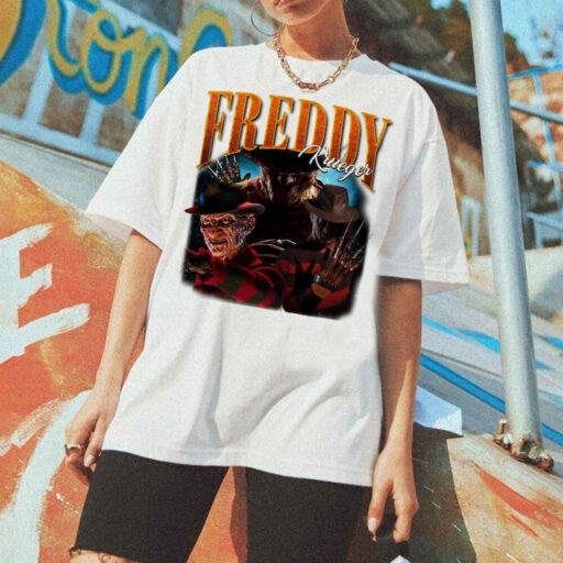 RETRO FREDDY KRUEGER Vintage Shirt, Nightmare Halloween T-shirt, Jason Voorhees T-Shirt Friday the 13th Horror, Horror Movie Halloween Shirt