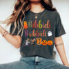 Retro Bibbidi Bobbidi Boo Halloween Shirt, Jaq And Gus Shirt, Halloween Pumpkin Shirt, Disney Cinderella T-shirt, Disney Halloween Shirt