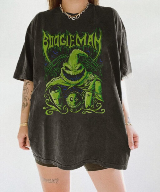 Retro Boogie Man Shirt, Halloween Boogie shirt, Oogie Boogie 2023 Sweatshirt, Disney Halloween 2023 Shirt, Nightmare Before Christmas shirt