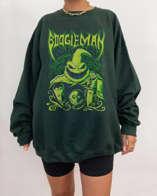 Retro Boogie Man Shirt, Halloween Boogie shirt, Oogie Boogie 2023 Sweatshirt, Disney Halloween 2023 Shirt, Nightmare Before Christmas shirt