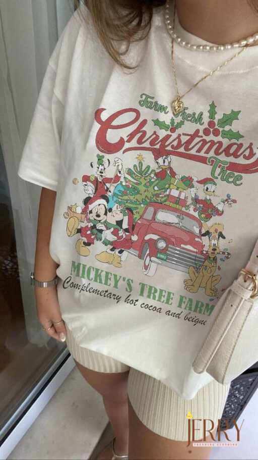 Retro Disney Farm Fresh Shirt, Mickey and minnie, disneyland christmas, Mickey's Tree Farm, Christmas Disney Family, Farm Fresh xmas Trees