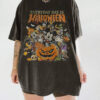 Retro Everyday Is Halloween Shirt, Vintage Disney Halloween Shirt, Winnie Pooh Shirt, Mickey Co, The Nightmare Before, Mickey and Friend