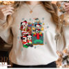 Retro Happy Xmas Day Mickey And Friends Disney Christmas Sweatshirt, Disney Family Christmas Shirt, Disney Holiday Shirt, Disney Xmas Shirt