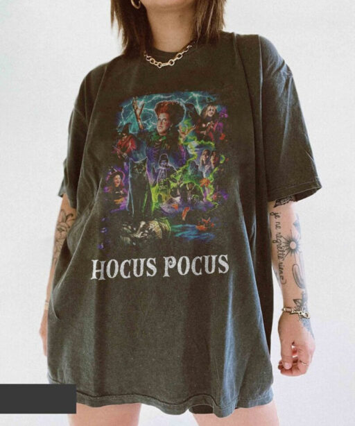 Retro Hocus Pocus Sweatshirt, Sanderson sister, Vintage Halloween Shirt, Retro Halloween, Halloween Witch, Salem Massachusetts, Salem Witch