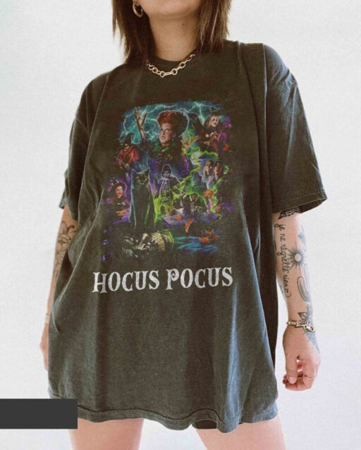 Retro Hocus Pocus Sweatshirt, Sanderson sister, Vintage Halloween Shirt, Retro Halloween, Halloween Witch, Salem Massachusetts, Salem Witch