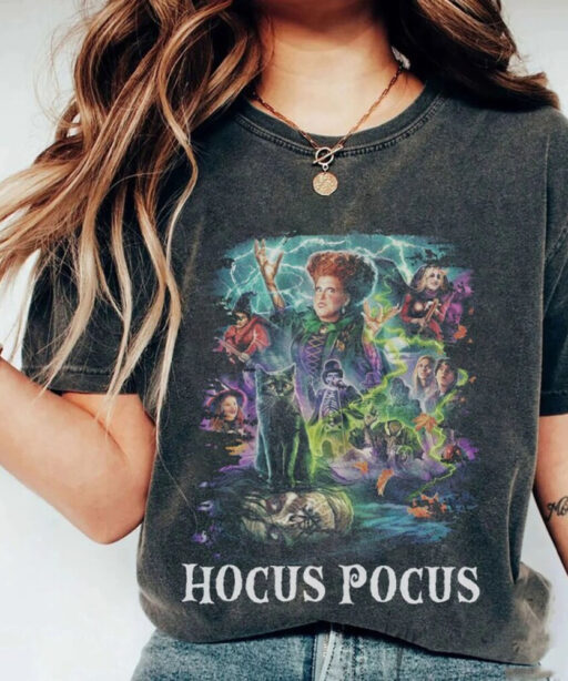 Retro Hocus Pocus Sweatshirt, Sanderson sister, Vintage Halloween Shirt, Retro Halloween, Halloween Witch, Salem Massachusetts, Salem Witch