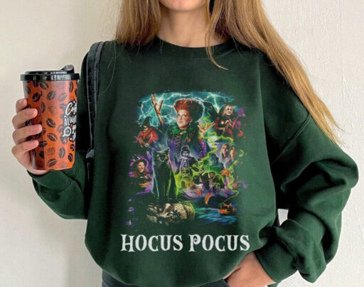 Retro Hocus Pocus Sweatshirt, Sanderson sister, Vintage Halloween Shirt, Retro Halloween, Halloween Witch, Salem Massachusetts, Salem Witch