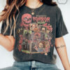 Retro Horror Night Comfort Colors Shirt, Halloween Shirt, Vintage 90s Halloween Movies, Halloween Sweatshirt, Horror Movies Characters Shirt