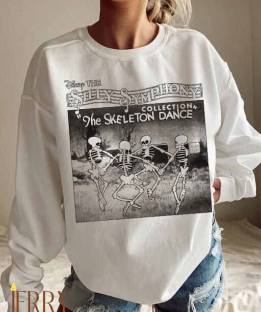Retro Silly Symphony Sweatshirt, The Skeleton Dance Sweatshirt, Disney Halloween Sweatshirt, Disneyworld Shirts, Halloween Disneyland Shirt
