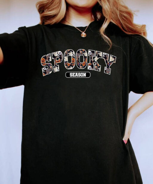 Retro Spooky Season Shirt, Spooky Season Shirt, Halloween Shirt, Groovy Halloween Shirt, Spooky Season T Shirt, Retro Halloween Sweatshirt