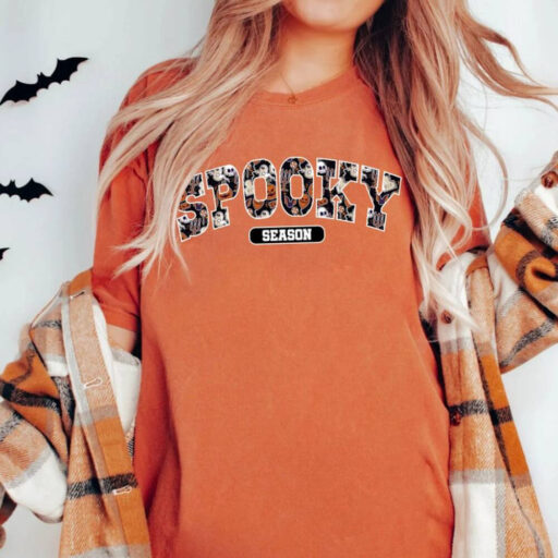 Retro Spooky Season Shirt, Spooky Season Shirt, Halloween Shirt, Groovy Halloween Shirt, Spooky Season T Shirt, Retro Halloween Sweatshirt
