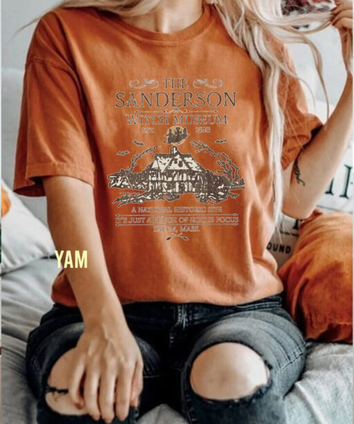 Retro The Sanderson Witch Museum EST 1963 Sweatshirt, Hocus Pocus Comfort Color Shirt,Halloween Shirt, Sanderson Sisters, Disney Witch Shirt