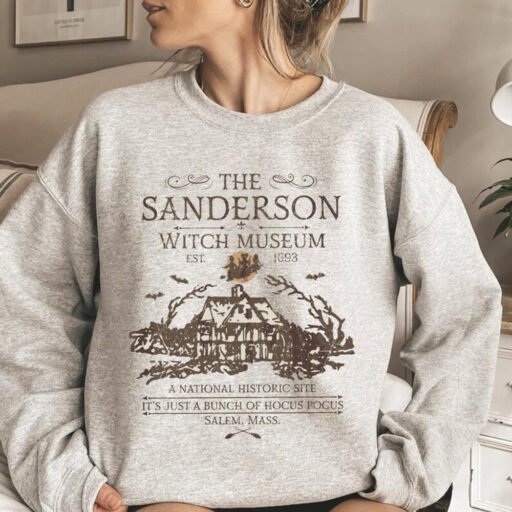 Retro The Sanderson Witch Museum EST 1963 Sweatshirt, Hocus Pocus Comfort Color Shirt,Halloween Shirt, Sanderson Sisters, Disney Witch Shirt