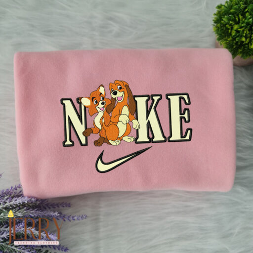 Rox et Rouky Disney Nike Embroidered Sweatshirt