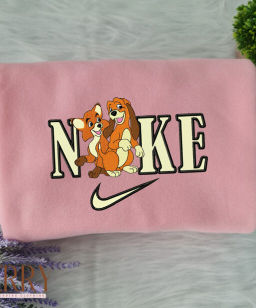 Rox et Rouky Disney Nike Embroidered Sweatshirt