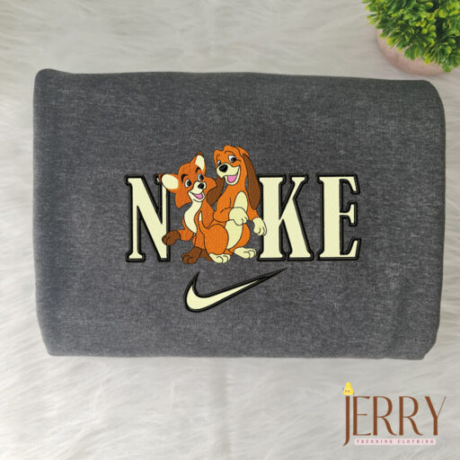 Rox et Rouky Disney Nike Embroidered Sweatshirt